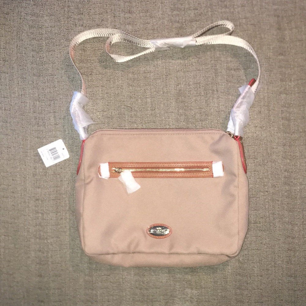 Sold! Coach Poly Twill File Bag - NWT